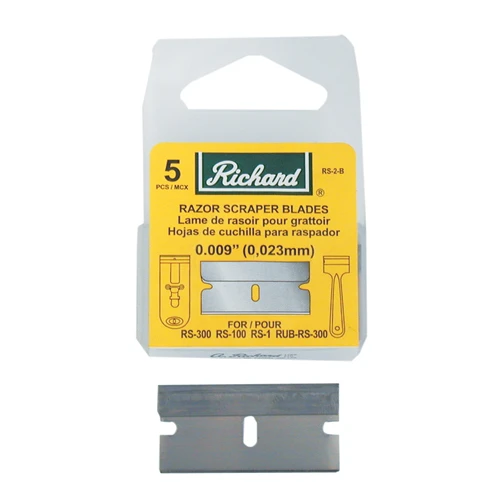 Richard Replacement Blade - High Carbon Steel - Use with RS-1, RUB-RS-300, 725 Razor Scrapers - 1 1/2-in W 3 Richard Replacement Blade - High Carbon Steel - Use with RS-1, RUB-RS-300, 725 Razor Scrapers - 1 1/2-in W