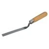 Richard Pointing Trowel - Joint Filler - Carbon Steel - 1/2-in W x 6 3/4-in L - Wood Handle -RICHARD Sales 0271144 L