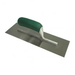 Richard Finishing Cement Trowel - High-Carbon Steel - Rubberized Handle - 12-in L x 4-in W