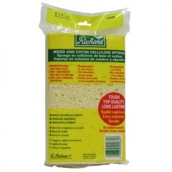 Wood and Cotton Cellulose Sponge