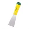 Richard Flexible Putty Knife - Yellow and Green - 2-in W High Carbon Steel Blade - 3 3/4-in L Polypropylene Handle -RICHARD Sales 0271228 L