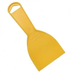 Richard Adhesive Saw Notch Spreader - Plastic Handle - Yellow - 3-in W x 1/16-in Teeth