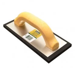 Richard Economic Grout Float - Aluminum Base - Foam Rubber Pad - Polypropylene Handle - 9-in L x 4-in W