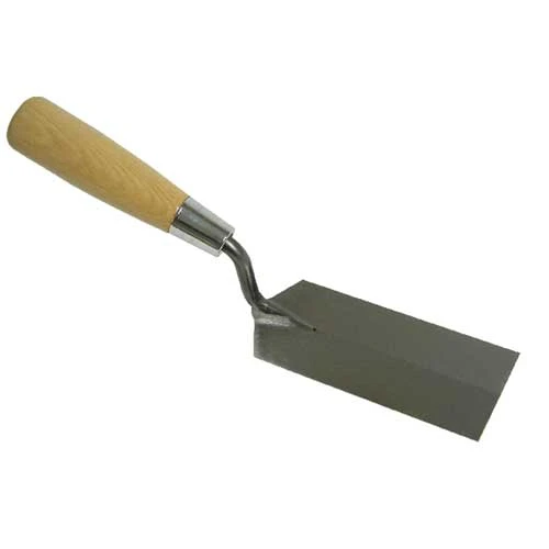 Richard Professional Square End Margin Trowel - High Carbon Steel Blade - 1 3/4-in W x 5-in L - Hardwood Handle 3 Richard Professional Square End Margin Trowel - High Carbon Steel Blade - 1 3/4-in W x 5-in L - Hardwood Handle