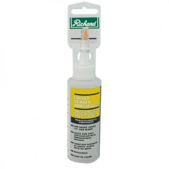 Richard Grout Sealer Brush Applicator - Clear - Refillable - Holds 6-oz