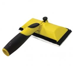 Richard Deck and Stain Painter Pad - Black/Yellow - Soft-Grip Handle - 7-in L