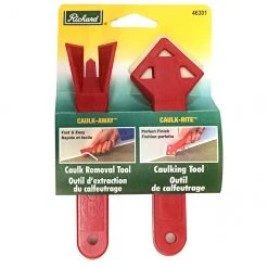 Richard Caulking Tools - Plastic - Red - 2 Per Set