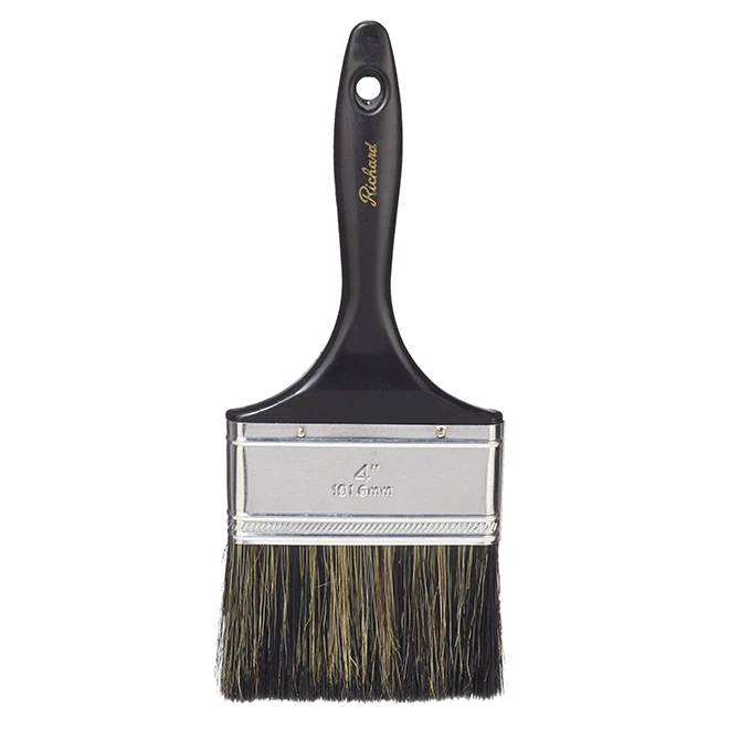 Straight Brush - Stain and Paint - Mixed Bristles - 4" 3 Straight Brush - Stain and Paint - Mixed Bristles - 4"
